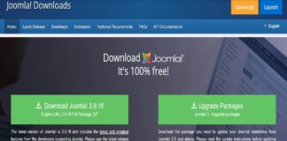Joomla Dashboard
