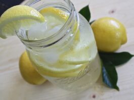 Lemon water