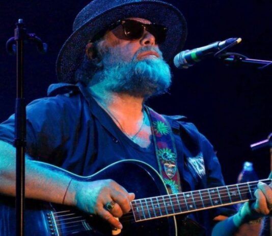 Russian rock legend Boris Grebenshchikov performs in Odesa in 2021