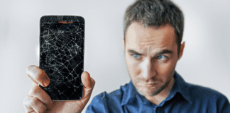 Broken Screen Wallpaper