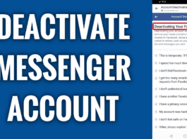 How To Deactivate Messenger 2023