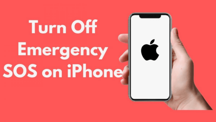 How to Turn Off Sos on Iphone