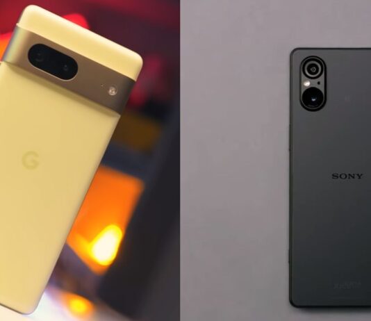 Google Pixel 7 vs Sony Xperia 5 V