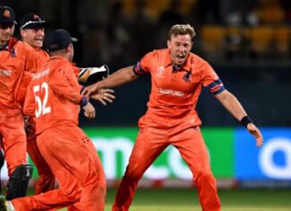 Netherlands Cricket Team Springs Major Upset of South Africa in World Cup
