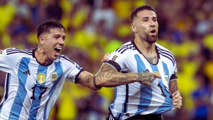 Argentina beats Brazil in World Cup qualifier Argentina beats Brazil in World Cup qualifier