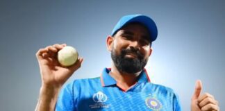 Cricket World Cup Shami Record 7-57 India Semifinal